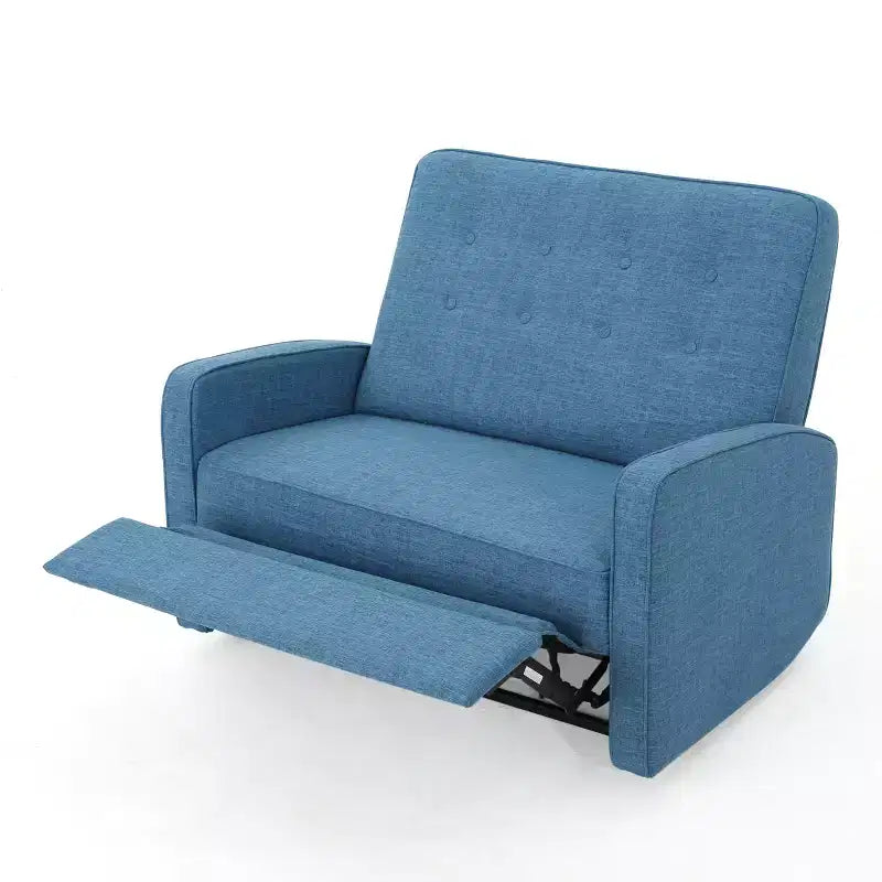 Poltrona Reclinabile Manuale Standard Merax Sleek 47 con Comodo Design Trapuntato