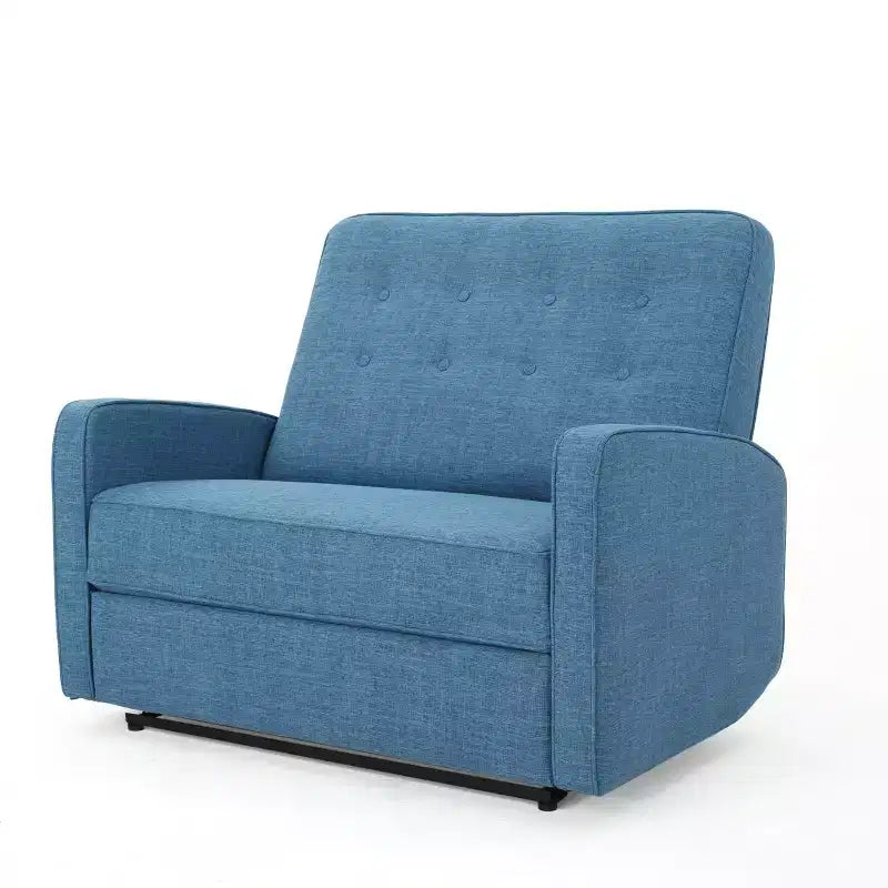 Poltrona Reclinabile Manuale Standard Merax Sleek 47 con Comodo Design Trapuntato