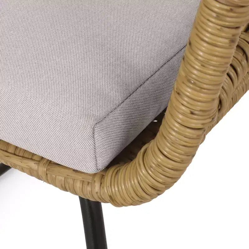 MAYEERTY Set di 2 sedie con 2 cuscini morbidi, sedute versatili per soggiorno e camera da letto