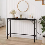Acekool Tavolino consolle moderno con caricabatterie integrato, tavolo da ingresso, tavolino da divano con USB/prese