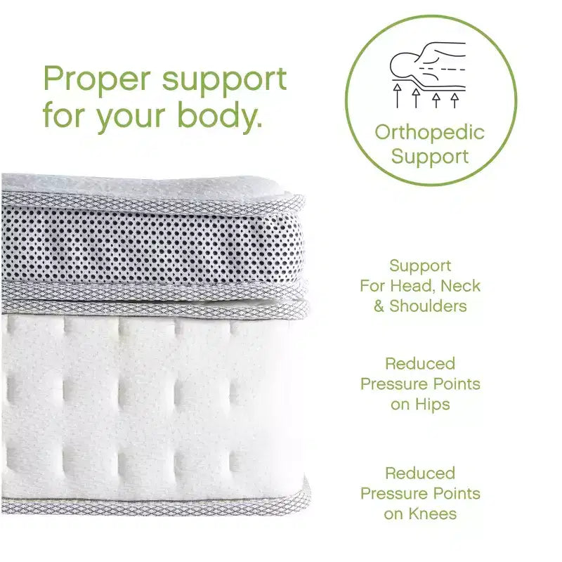 Materasso ibrido a molle insacchettate Gramercy Cool Gel in memory foam da 14 pollici