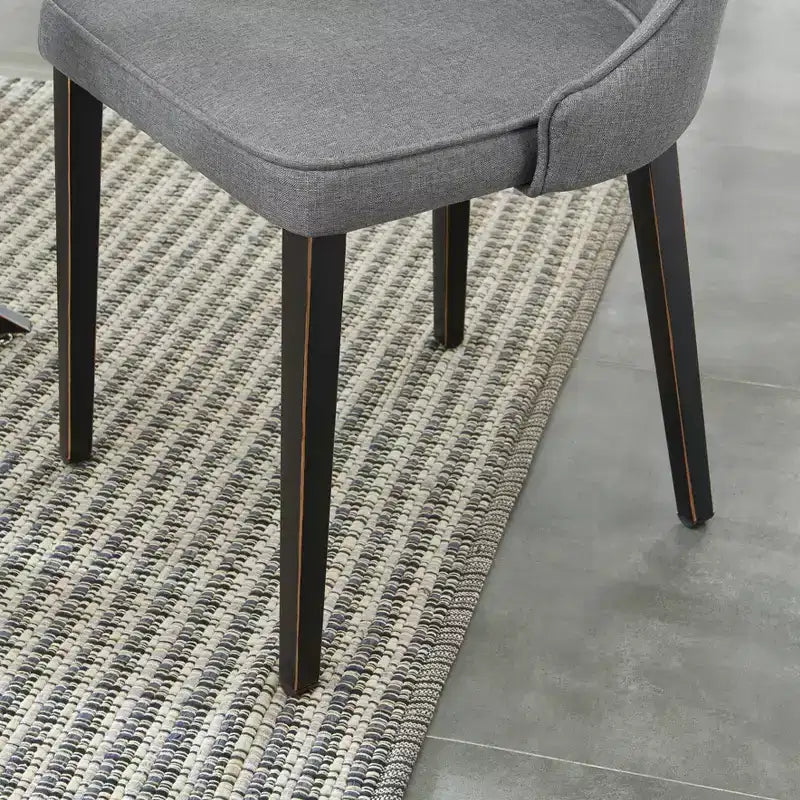 Sedie da pranzo moderne imbottite Probe Hues, sedia in metallo senza braccioli per cucina e sala da pranzo