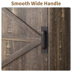 Garvee Farmhouse Appendiabiti da Ingresso 3-in-1 con Scarpiera e 6 Ganci, Panca da Ingresso con Contenitore e Ganci, Appendiabiti da Terra per Ingresso Camera da Letto