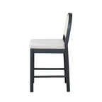 Sgabelli da bancone imbottiti Christopher Knight Home Kinich Boho in rattan e legno di gomma (set da 2)