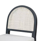Sgabelli da bancone imbottiti Christopher Knight Home Kinich Boho in rattan e legno di gomma (set da 2)