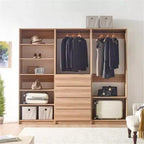 HomeStock Prosper Armadio a giorno indipendente in legno