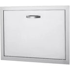 Brushed Stainless Steel BBQ Access Door, Outdoor Kitchen Cabinet Doors, Durable Weather-Resistant Doors for Barbecue Islands, Suitable for Outdoor