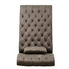 Christopher Knight Home Stroup Moderna chaise longue imbottita Glam con cuciture a rombi e bottoni a vista