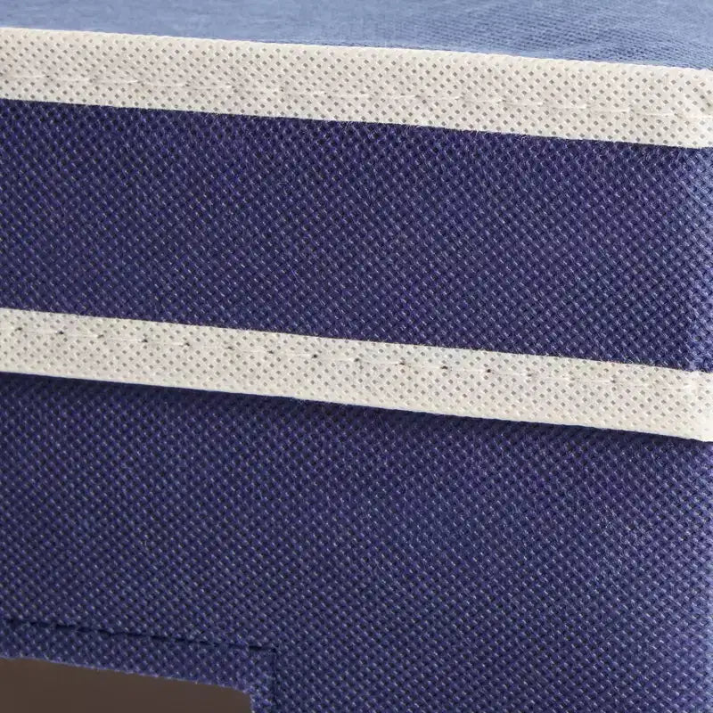 Set da 3 Contenitori Portaoggetti Pieghevoli in Tessuto, Cestini e Organizer con Maniglie, Cesti e Scatole per Organizzazione - 41,2 x 30,5 x 25,4 cm