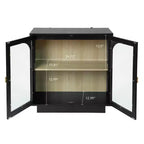 Okak Mobile Contenitore Moderno, Credenza a Buffet con 2 Ante in Acrilico, Consolle per Cucina Soggiorno Ingresso Studio