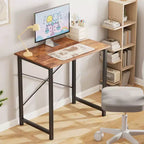 JIONJOY 32 Piccola Scrivania per Computer - Tavolo da Scrittura per Ufficio Domestico Rinforzato a Forma di X, Stile Moderno Semplice