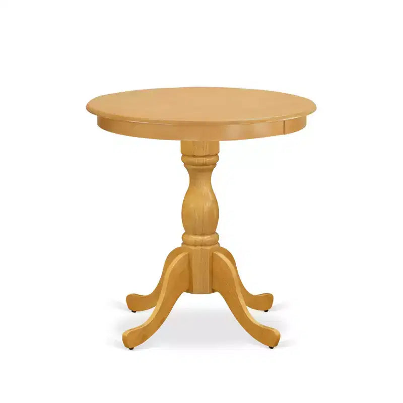 Set sala da pranzo moderno HomeStock Belmont 3 pezzi - 2 sedie da sala da pranzo e 1 tavolo da sala da pranzo (finitura rovere)