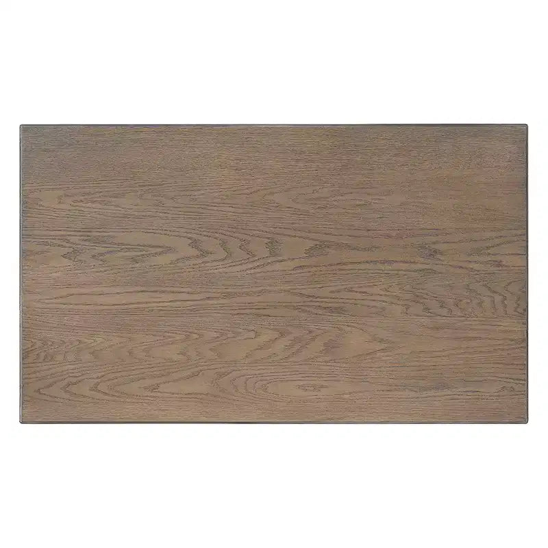 Set sala da pranzo rustico per 6, tavolo rettangolare in legno da 6 pezzi e 4 sedie con panca per cucina