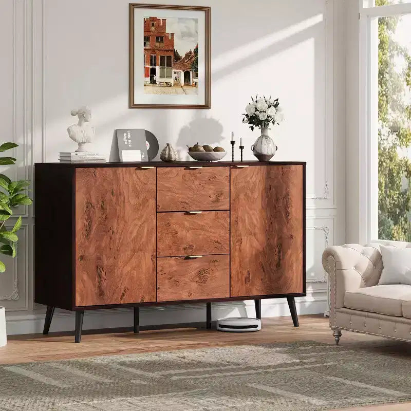 51 mobile credenza con cassetti - Madia contenitore con ripiani e ante per sala da pranzo