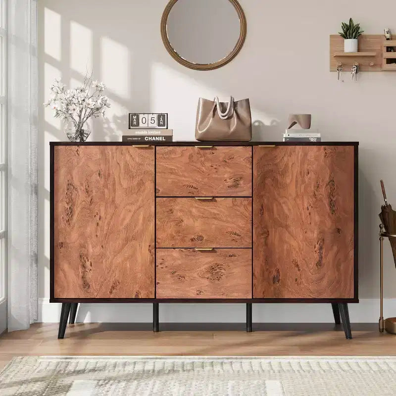 51 mobile credenza con cassetti - Madia contenitore con ripiani e ante per sala da pranzo