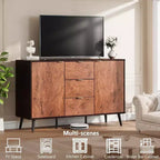 51 mobile credenza con cassetti - Madia contenitore con ripiani e ante per sala da pranzo