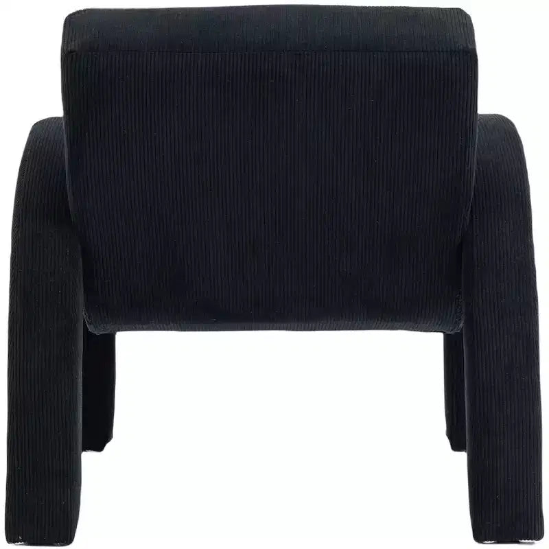Meridian Furniture, Poltrona accento in tessuto di velluto a coste