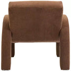 Meridian Furniture, Poltrona accento in tessuto di velluto a coste