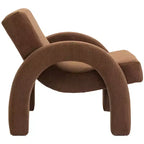 Meridian Furniture, Poltrona accento in tessuto di velluto a coste