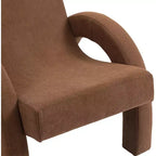 Meridian Furniture, Poltrona accento in tessuto di velluto a coste