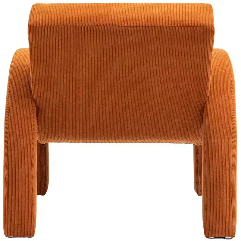 Meridian Furniture, Poltrona accento in tessuto di velluto a coste