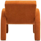 Meridian Furniture, Poltrona accento in tessuto di velluto a coste