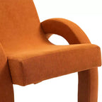 Meridian Furniture, Poltrona accento in tessuto di velluto a coste