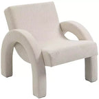 Meridian Furniture, Poltrona accento in tessuto di velluto a coste