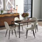 Homy Casa Tavolo da Pranzo Compatto per 2, Ideale per Cucine Piccole o Appartamenti