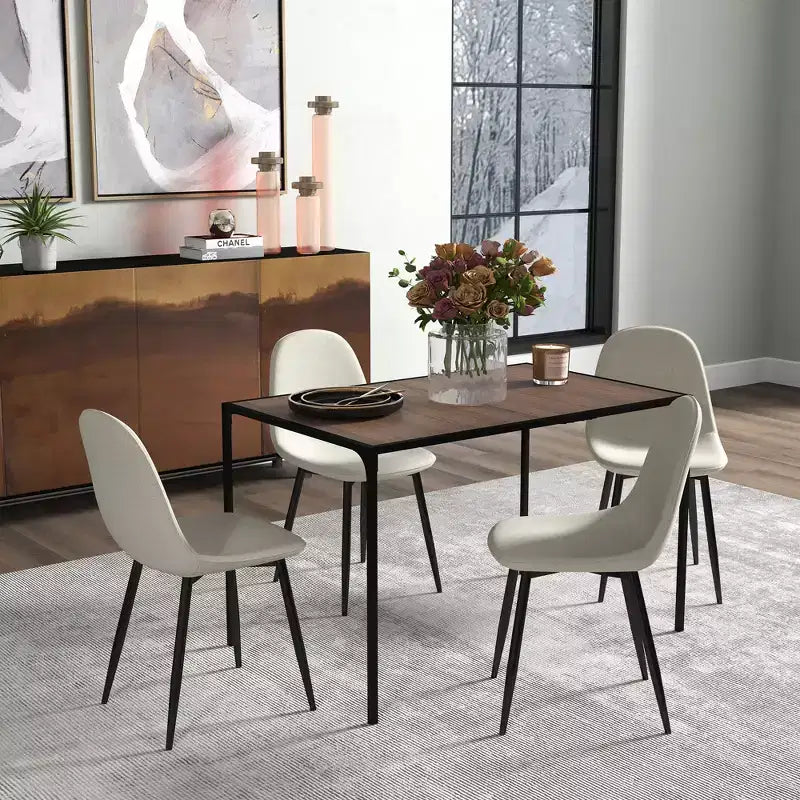 Homy Casa Tavolo da Pranzo Compatto per 2, Ideale per Cucine Piccole o Appartamenti