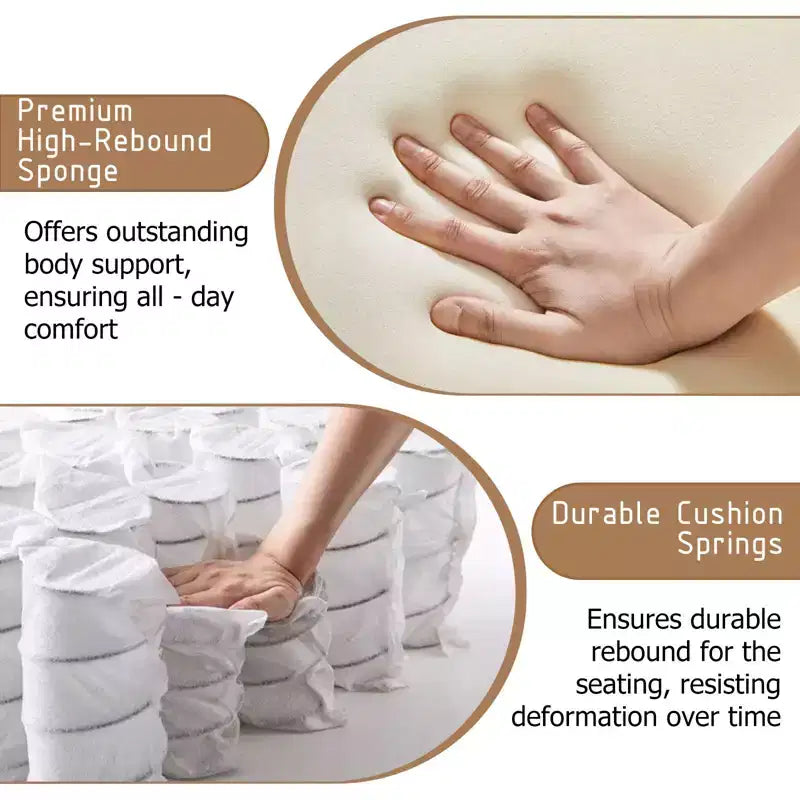 Sedia da ufficio ergonomica Efomao per persone robuste e alte, sedia da computer in pelle PU con schienale alto, sedia da scrivania direzionale con sedile ampio, poggiapiedi e supporto lombare