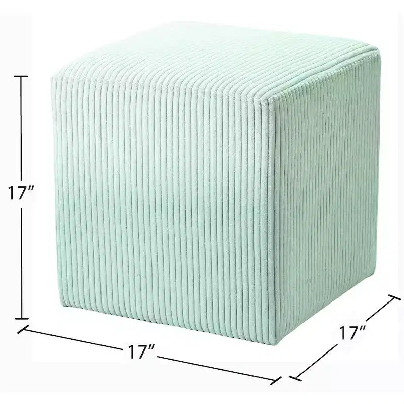 Meridian Furniture, Pouf/Sgabello in microsuede Roy