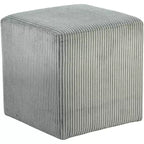 Meridian Furniture, Pouf/Sgabello in microsuede Roy