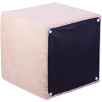 Meridian Furniture, Pouf/Sgabello in microsuede Roy