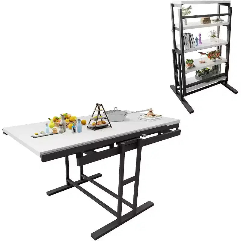 Acekool 2 in 1: Mensola e Tavolo - Design convertibile salvaspazio