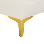 Meridian Furniture, divano componibile Alina in velluto