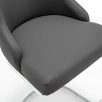 Bekrvio Set di 3 Sgabelli da Bar, Altezza 66 cm per Bancone con Schienale - Rivestimento in Pelle PU/Velluto, Base a U in Acciaio per Isola da Cucina