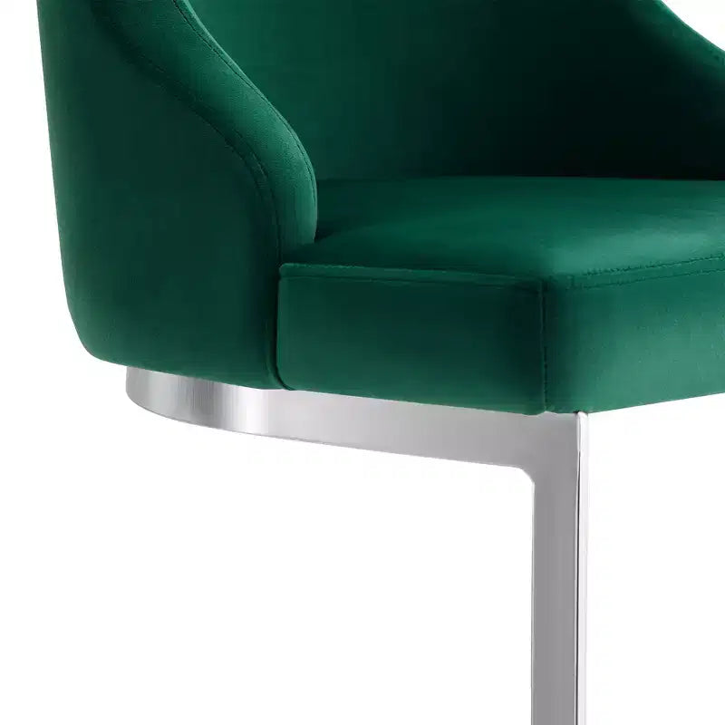 Bekrvio Set di 3 Sgabelli da Bar, Altezza 66 cm per Bancone con Schienale - Rivestimento in Pelle PU/Velluto, Base a U in Acciaio per Isola da Cucina
