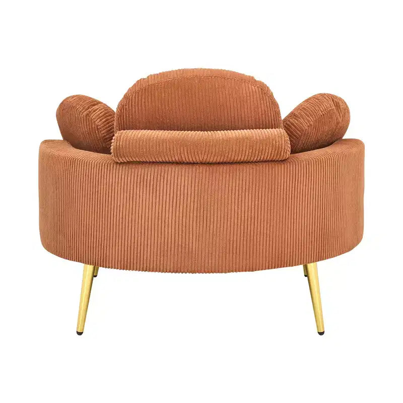 Okak Piccolo divano letto moderno con chaise longue e poggiapiedi contenitore mobile, divano poltrona imbottito per soggiorno, appartamento
