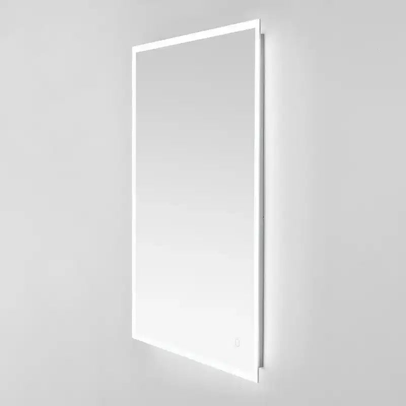 Specchio rettangolare a LED in alluminio Houston 24 - LMR1003 - Argento/Bianco - Safavieh