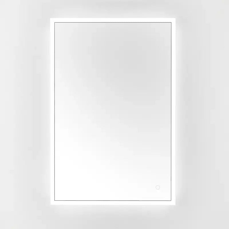 Specchio rettangolare a LED in alluminio Houston 24 - LMR1003 - Argento/Bianco - Safavieh