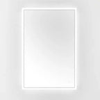 Specchio rettangolare a LED in alluminio Houston 24 - LMR1003 - Argento/Bianco - Safavieh