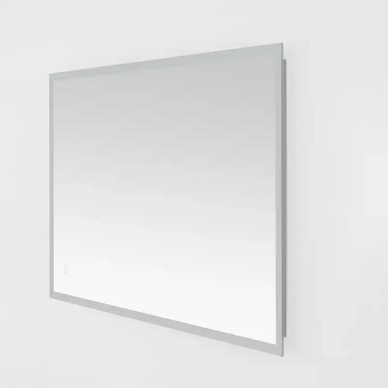 Specchio rettangolare a LED in alluminio Houston 24 - LMR1003 - Argento/Bianco - Safavieh