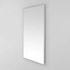 Specchio rettangolare a LED in alluminio Houston 24 - LMR1003 - Argento/Bianco - Safavieh