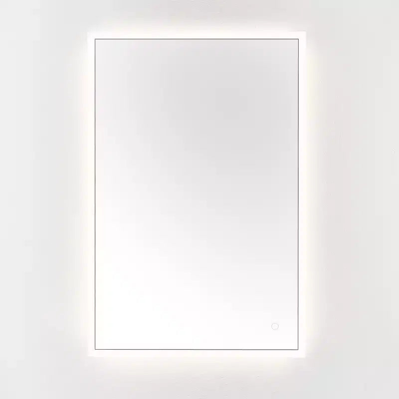 Specchio rettangolare a LED in alluminio Houston 24 - LMR1003 - Argento/Bianco - Safavieh