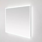 Specchio rettangolare a LED in alluminio Houston 24 - LMR1003 - Argento/Bianco - Safavieh