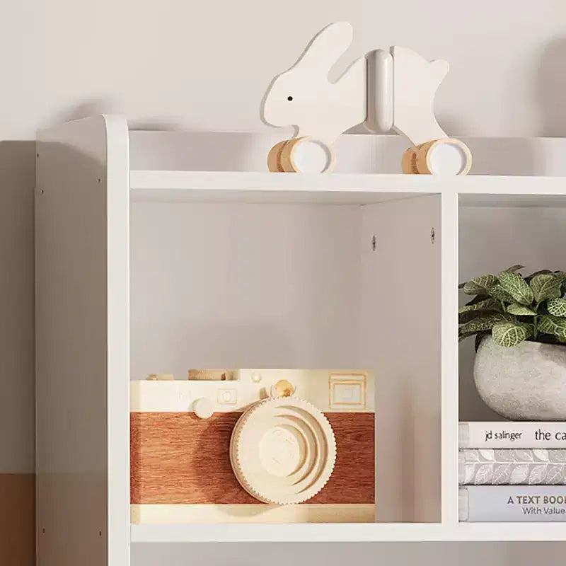 COZONY 42.5 Organizzatore per giocattoli a 3 ripiani con libreria, contenitore per giocattoli a 5 scomparti per sala giochi, camera da letto, cameretta, soggiorno e scuola