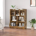 COZONY 42.5 Organizzatore per giocattoli a 3 ripiani con libreria, contenitore per giocattoli a 5 scomparti per sala giochi, camera da letto, cameretta, soggiorno e scuola