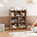 COZONY 42.5 3 Tier Toy Storage Organizer with Bookshelf, 5-Cubby Toy Storage for Playroom, Bedroom, Nursery, Living Room & School
