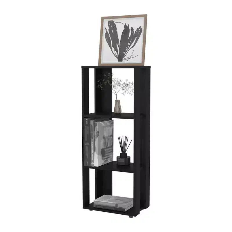 FM Furniture, Libreria Modoc in melaminico con vani a giorno